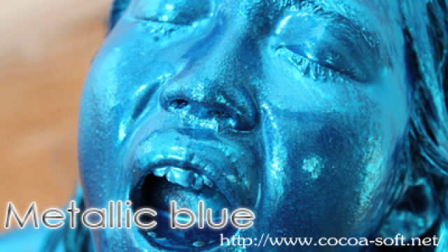 Metallic blue